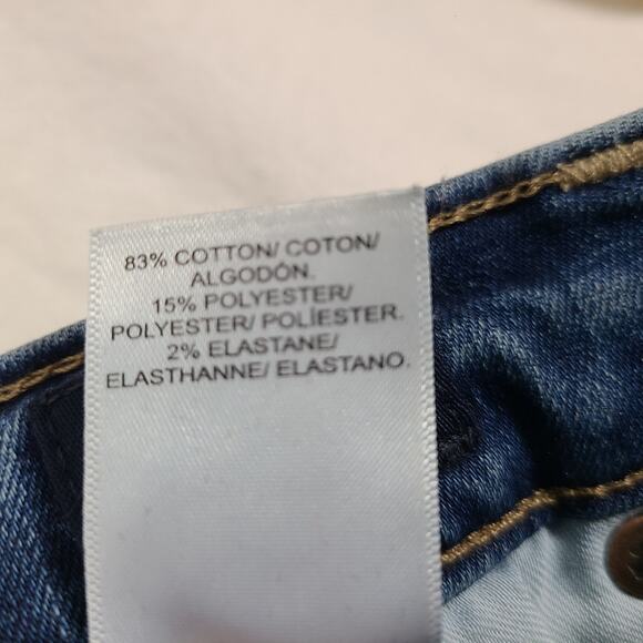 Lucky Brand High Rise Brigette Button Fly Jeans Skinny Ankle 6/28 - Picture 9 of 10